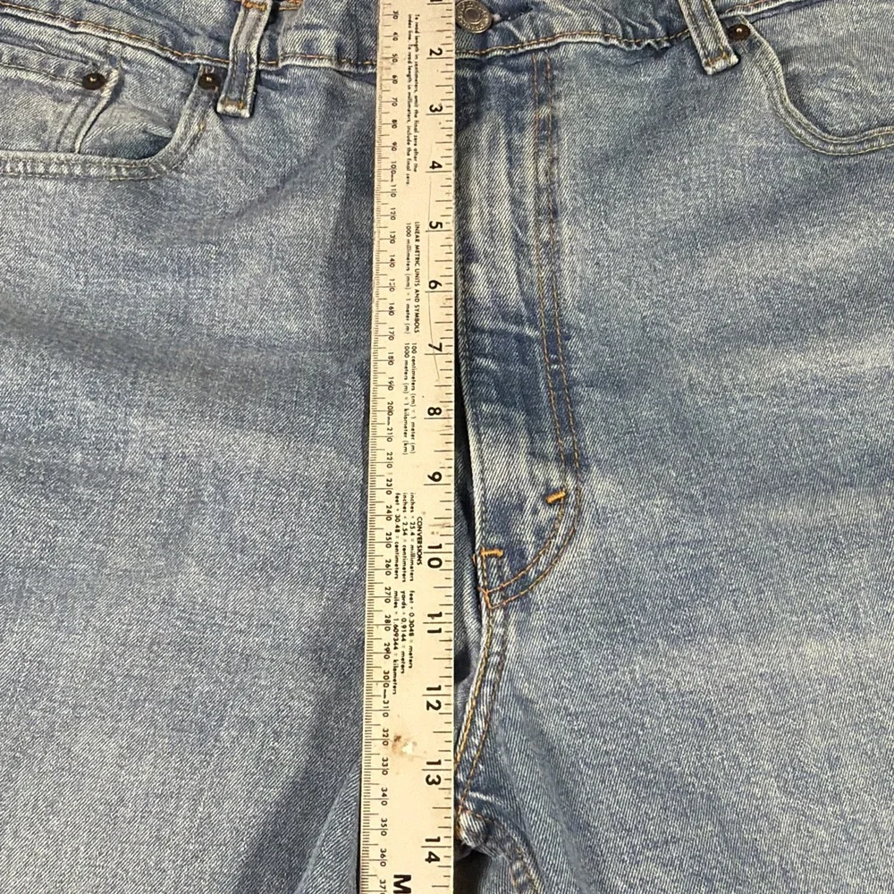 Levis 550 Straight Leg Blue Jeans Mens 42 X‎ 34 (FITS 42 X 33) Denim Cotton